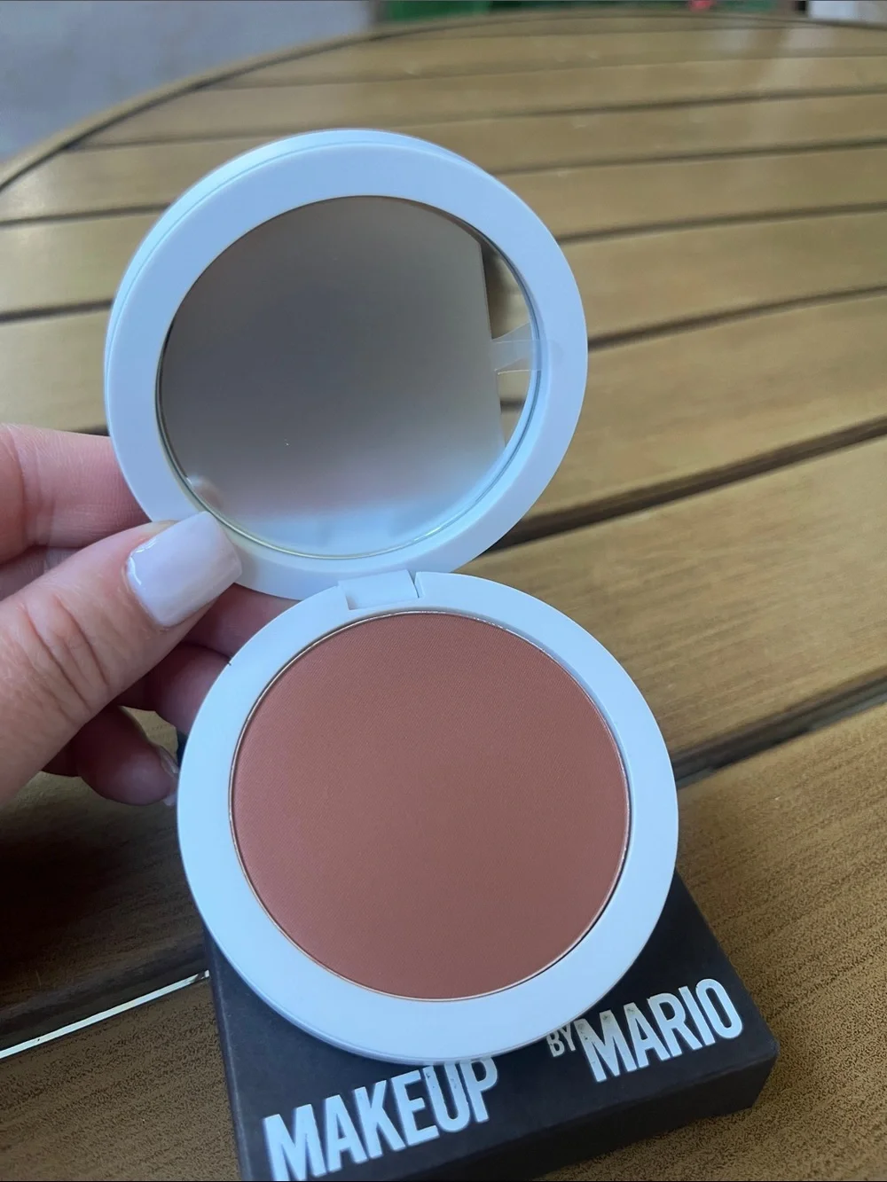Makeup By Mario Soft Sculpt Bronzer — Warm Brown Compact